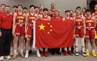 中國女籃亞洲杯，張子宇搶眼，楊舒予英姿颯爽，合影亮相