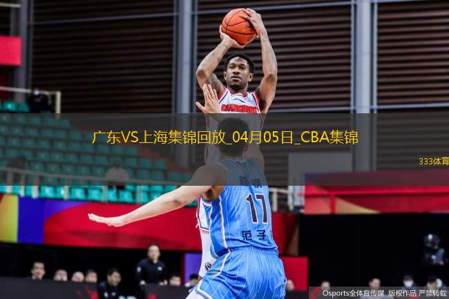 04月05日CBA季后賽首輪12進(jìn)8G1 廣東 - 上海 精彩鏡頭
