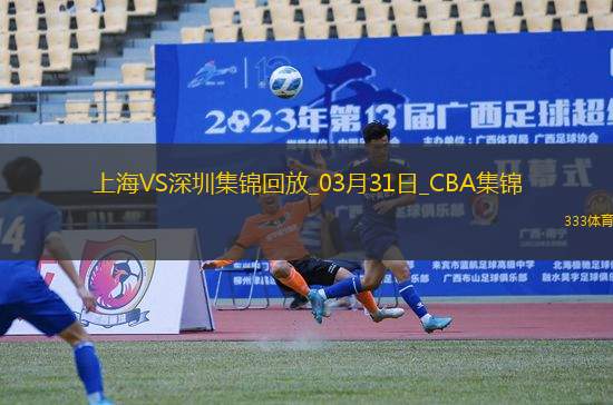 03月31日CBA常規(guī)賽收官戰(zhàn) 上海 - 深圳 精彩鏡頭